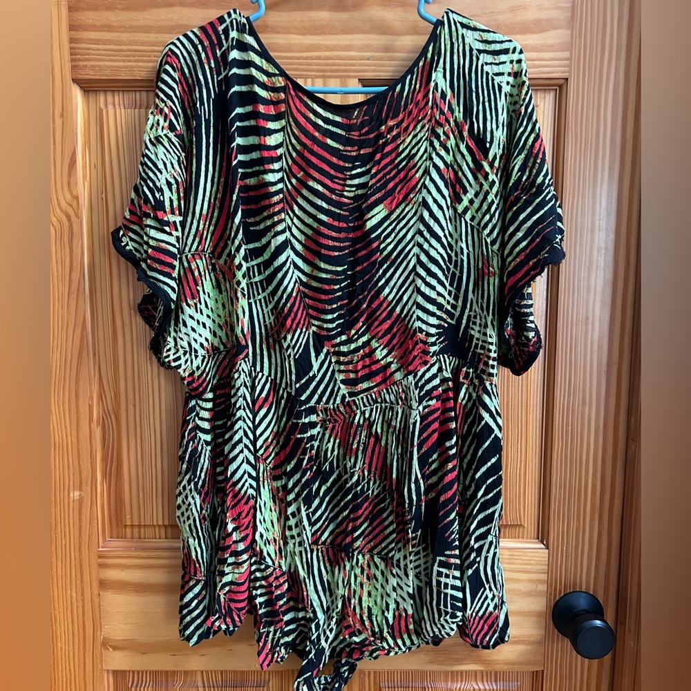 Ecote Patterned Romper 💋 - Picture 5 of 6